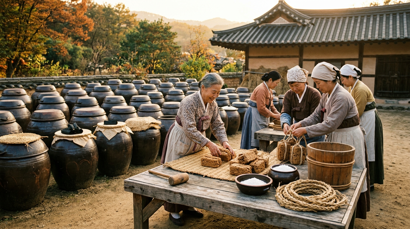 전통장 1박2일 특강 - 된장 간장 담그기
