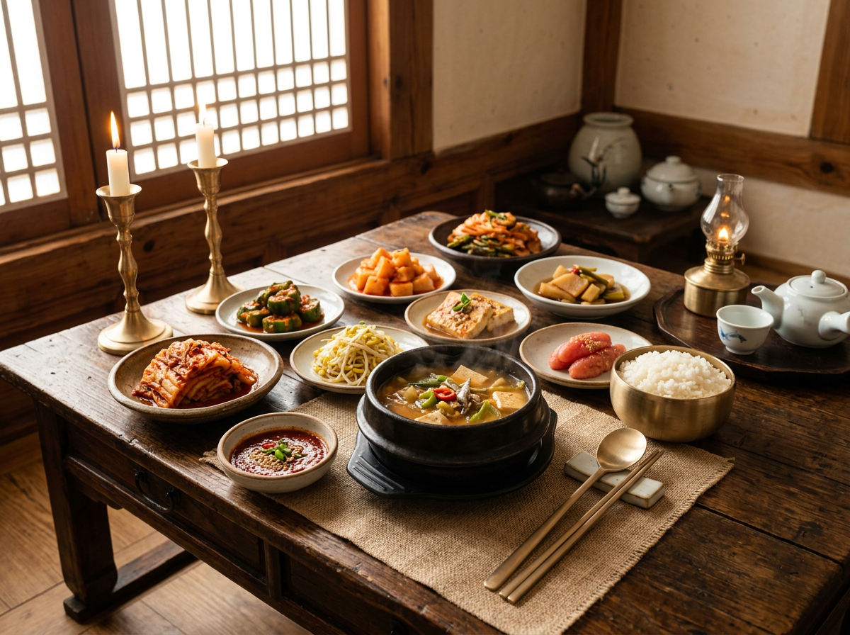 4주차 - 한식 상차림